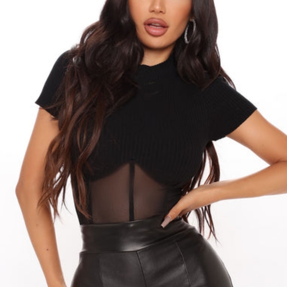 LAST CHANCE NWOT Fashion Nova Corset Crop Top - Picture 2 of 5